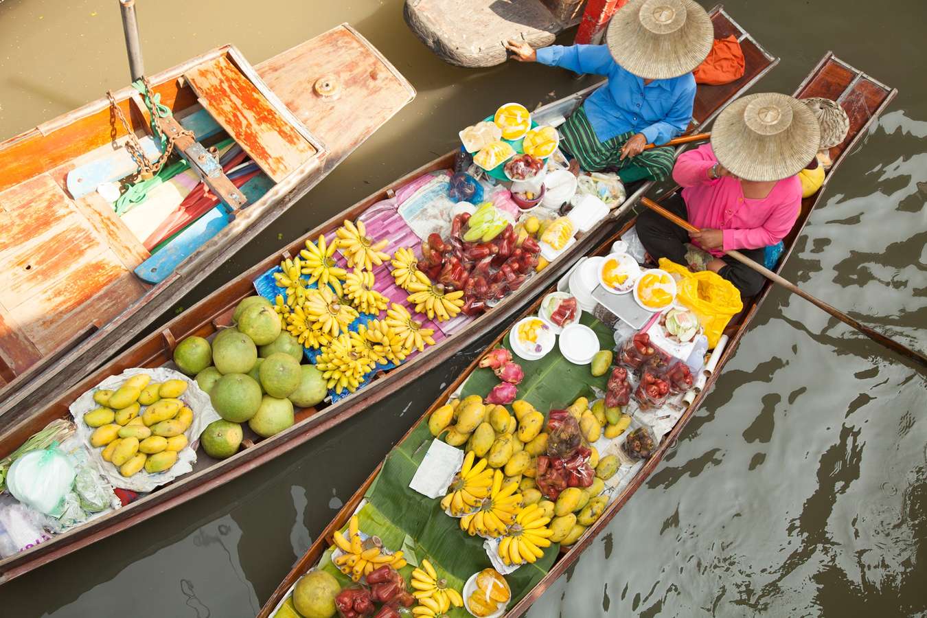 Lênh đênh khám phá chợ nổi Pattaya bốn mùa nức tiếng Thái Lan