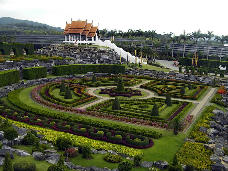 vườn nhiệt đới Nong Nooch