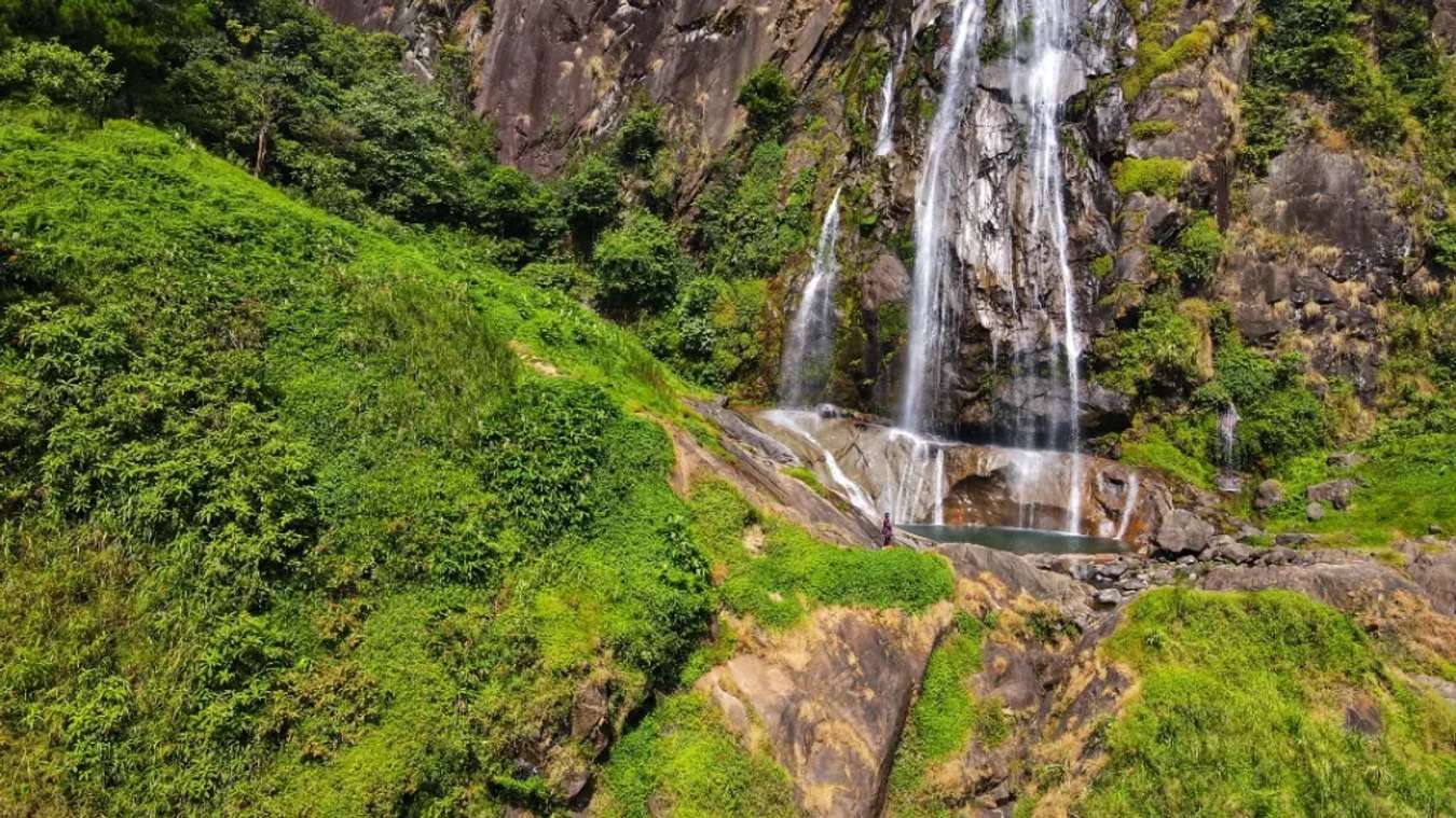waterfall love