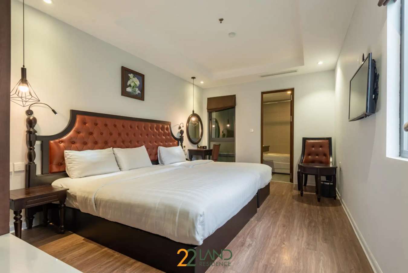 22land Residence Hotel 71 Hang Bong Bedroom