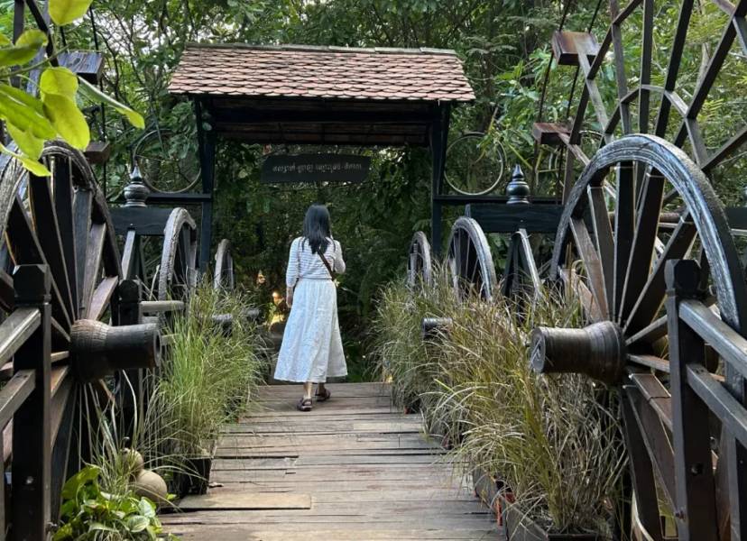 Quán Bakong My Village ở Siem Reap