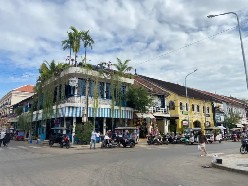 Ăn gì ở Siem Reap - Khu phố ở gần Old Market 