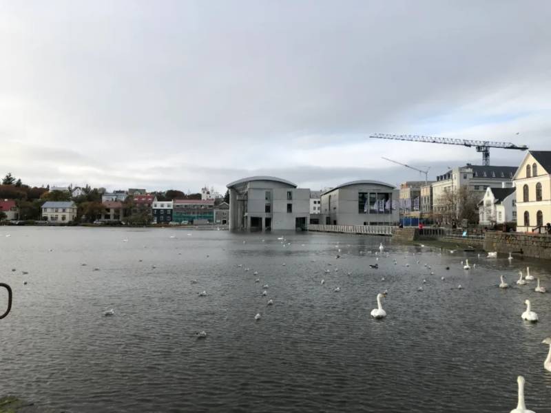 Khu trung tâm thủ đô Reykjavik, Iceland 
