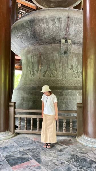 Những nét hoa văn nổi bật trên trống đồng to lớn