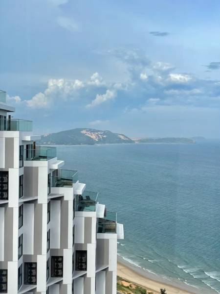 View từ phòng nghỉ cũng khá đẹp nhất là hạng phòng Suite family