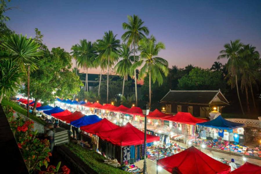 ตลาดมืดหลวงพระบาง