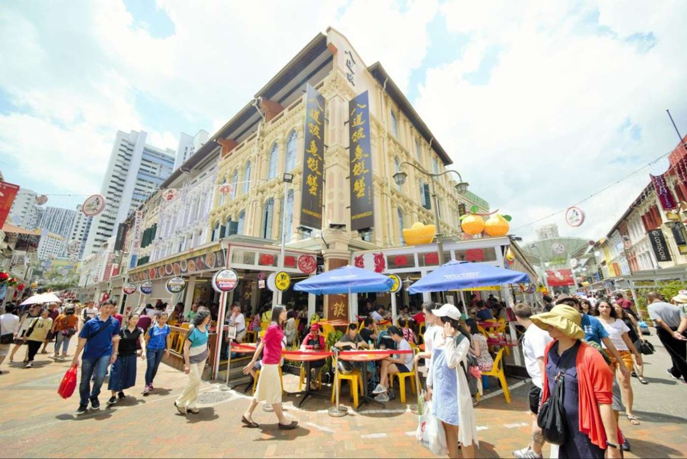 เที่ยว chinatown singapore