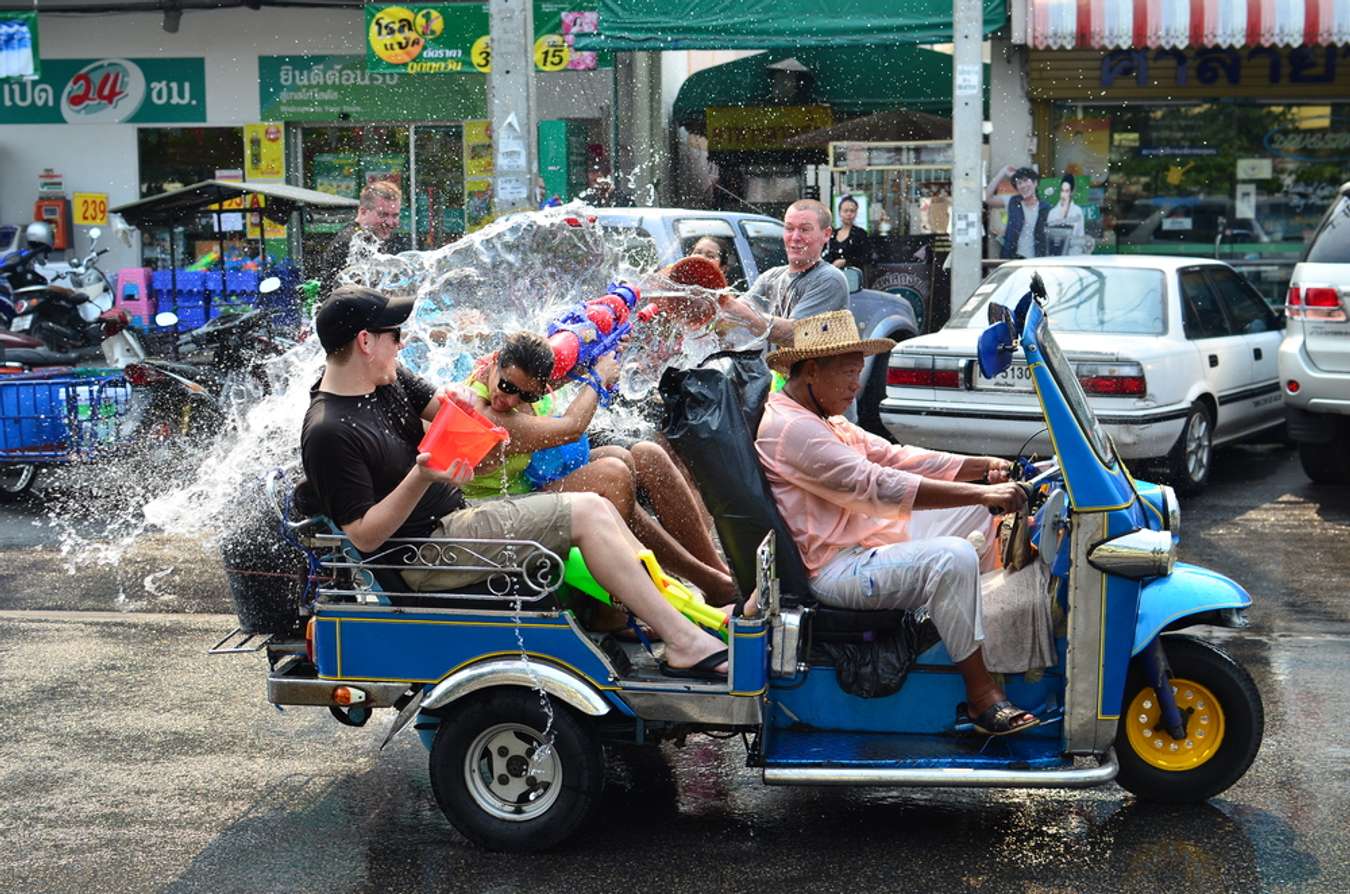 This is How Songkran in Chiang Mai Looks Like!