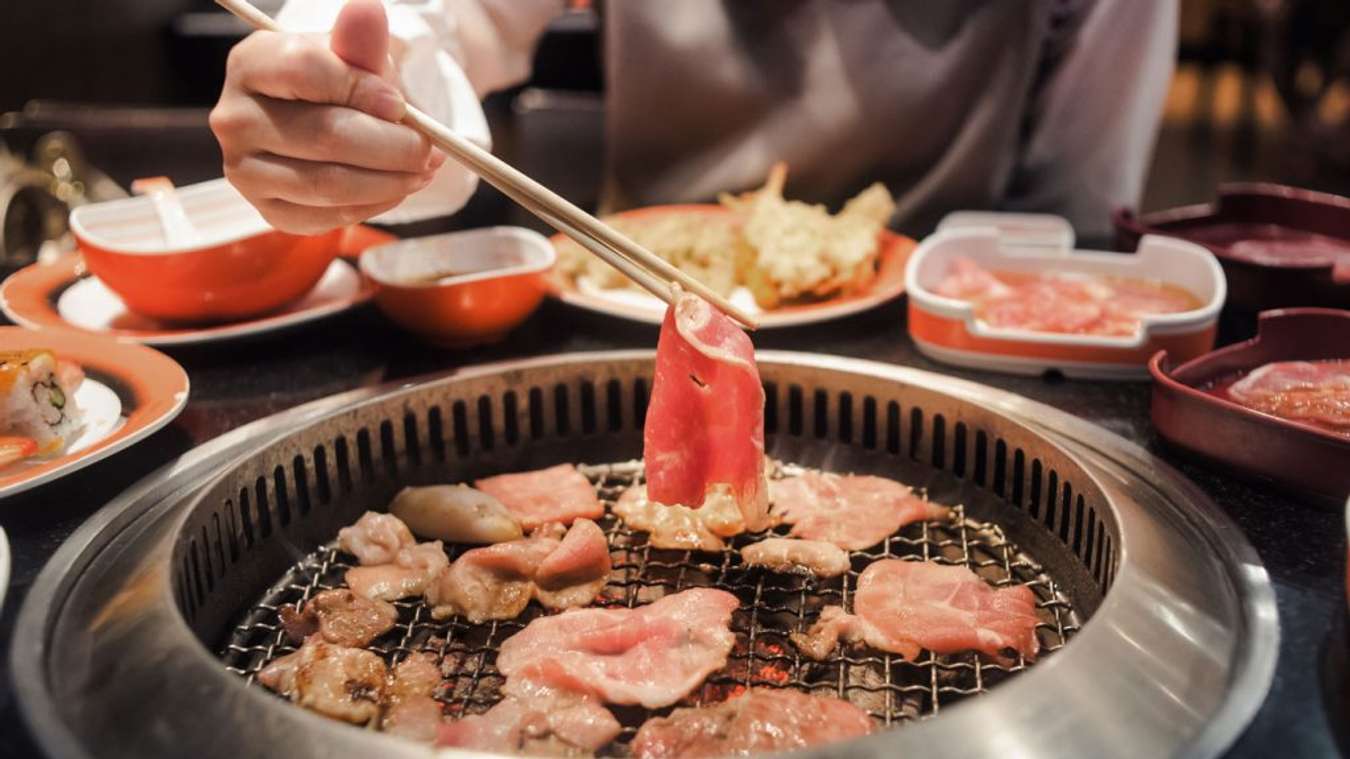 Yakiniku Gen-Chan buffet in Tokyo