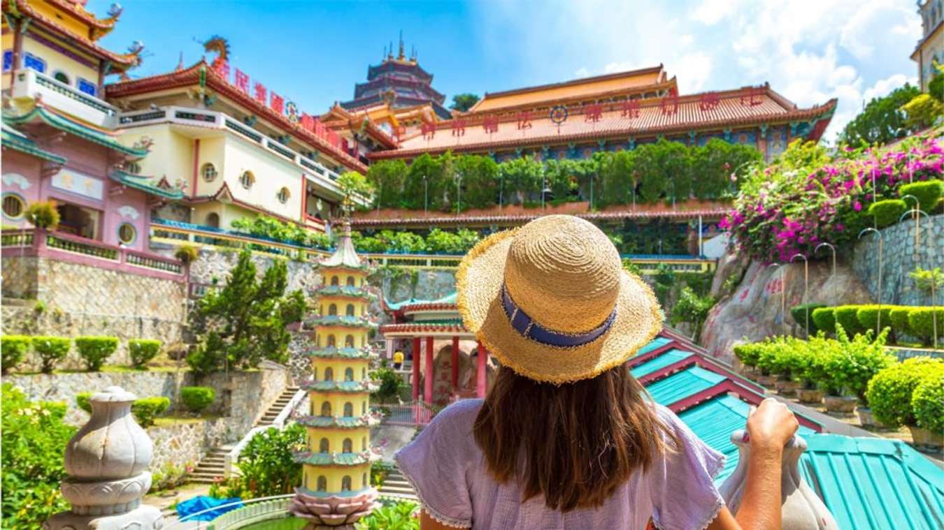 Kek Lok Si Temple in Georgetown, Penang island, Malaysia