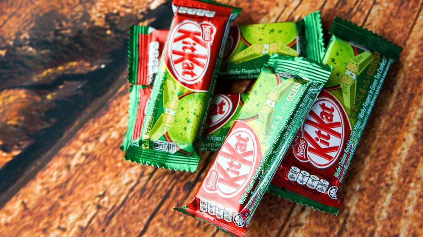 Matcha Green Tea KitKats