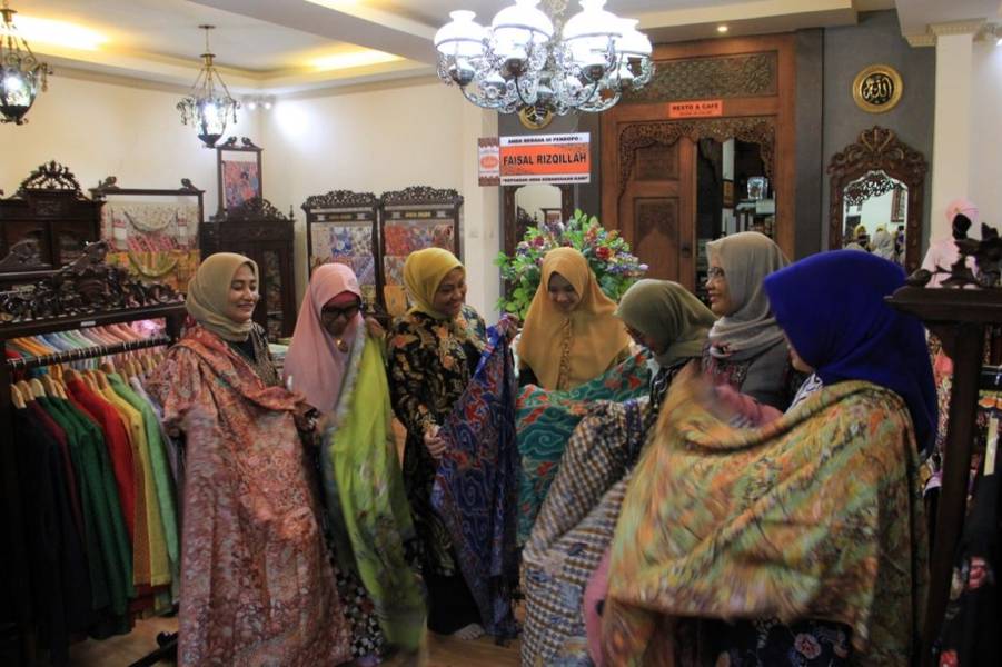 Batik Salma sudah terkenal hingga seluruh indonesia