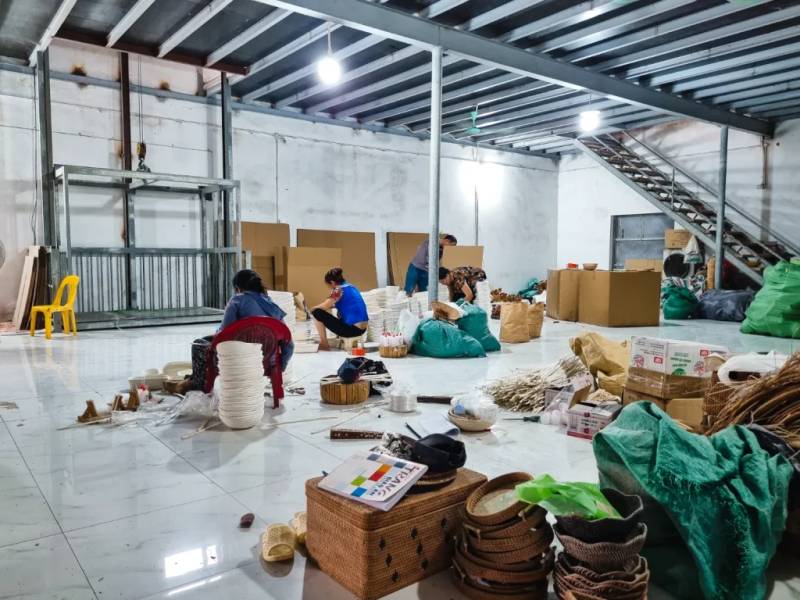 Một xưởng sản xuất quy mô lớn