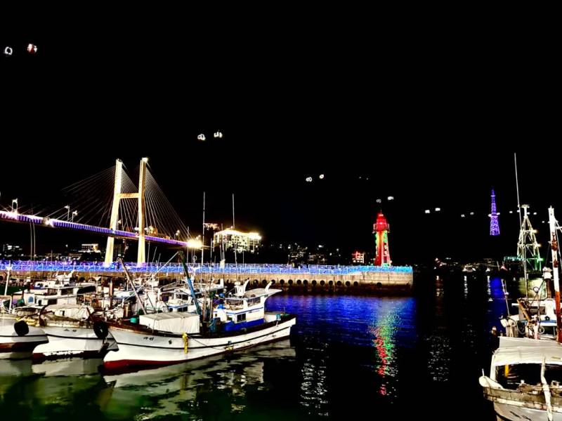 Vẻ đẹp yên bình và lãng mạn ở bến cảng ở Yeosu