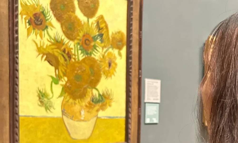 Bức tranh hoa hướng dương của họa sĩ Vincent van Gogh