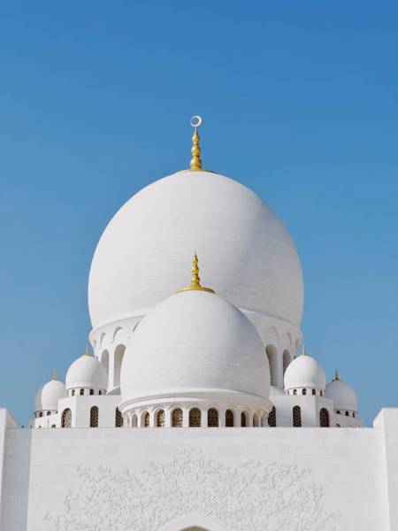 vòm tháp Nhà thờ Hồi giáo Sheikh Zayed