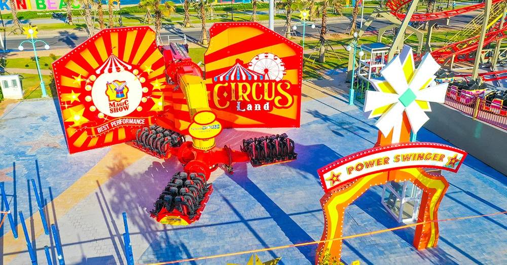 Power Swinger Circus Land – Cánh quạt quyền năng