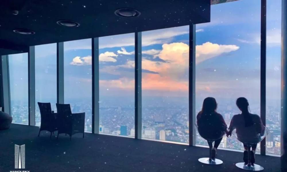 Ngắm nhìn Hà Nội từ trên Lotte Center