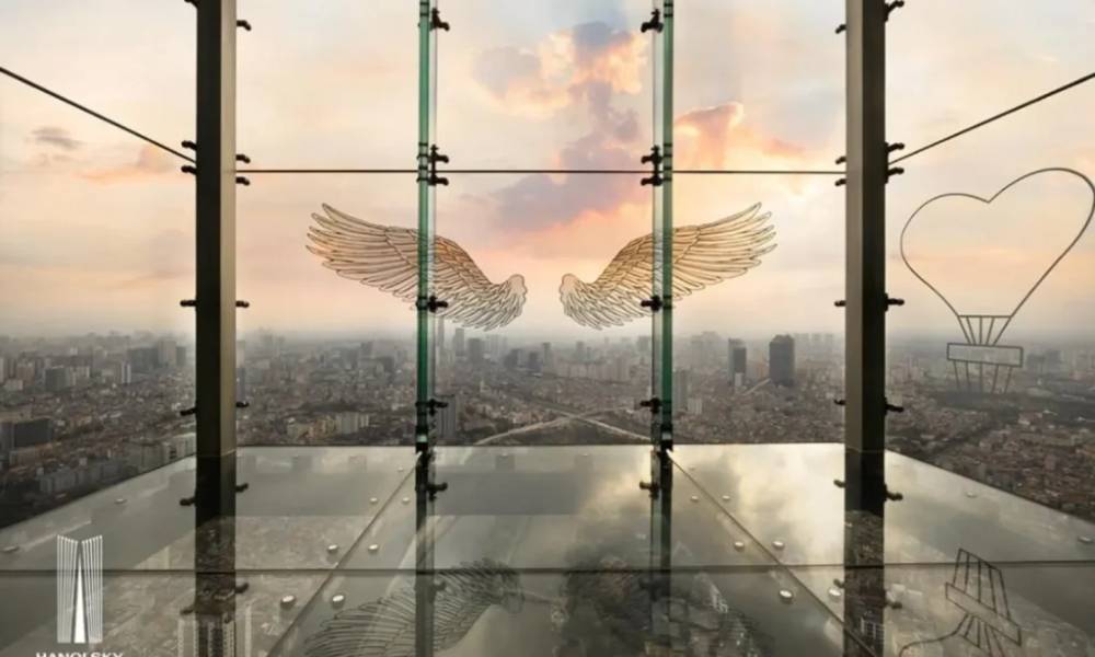 Ngắm trọn hoàng hôn từ Lotte Center