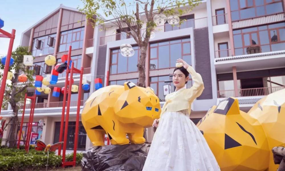 Check-in thỏa thích tại các góc trong Mega Grand World Hà Nội