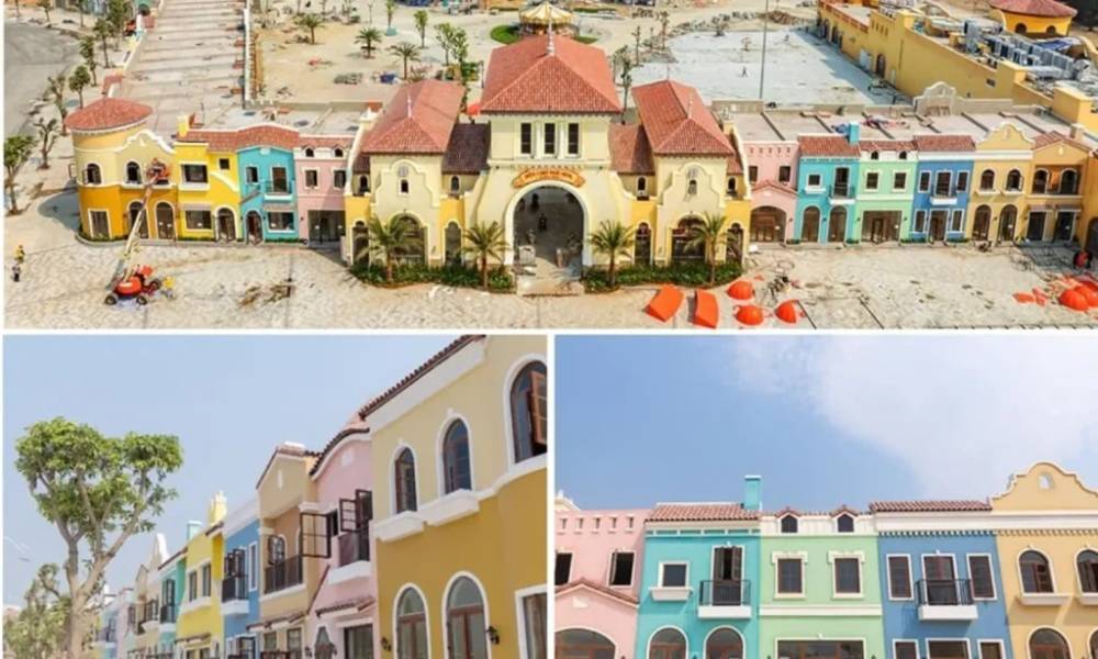 Khu mua sắm tại đa dạng tại VinWonders Cửa Hội