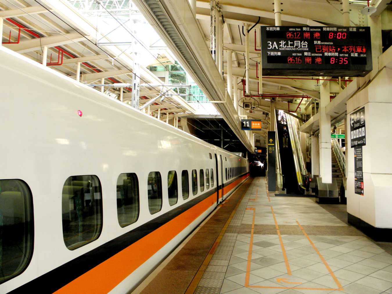 Taiwan High Speed ​​Railway is one of the important long-distance transport vehicles