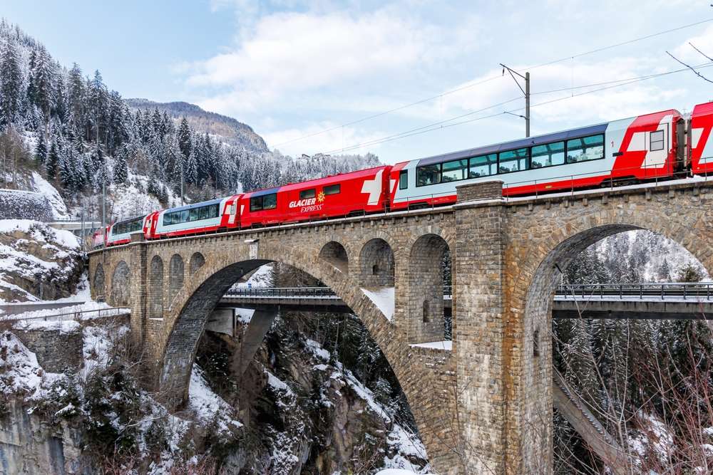 Glacier Express Switzerland: Timetable, Buy Tickets, Menu and Price