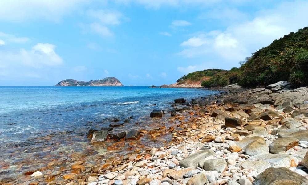 Khung cảnh đầy thơ mộng tại bãi Bàng - Côn Đảo
