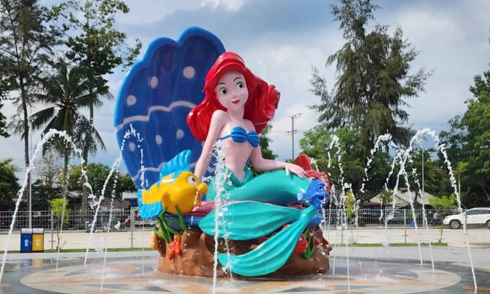 Khu vực sân chơi nước