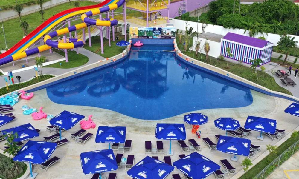 Bể tạo sóng tại TTC Mekong Aqua Park