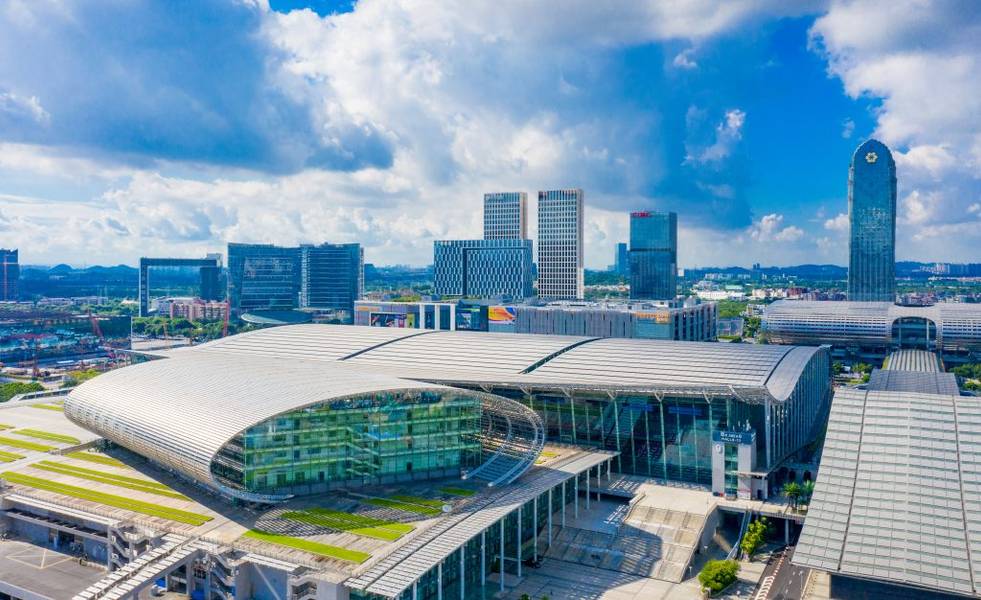 Canton Fair sẽ được tổ chức tại Trung tâm Hội nghị và Triển lãm Quốc tế Quảng Châu (Pazhou Complex)