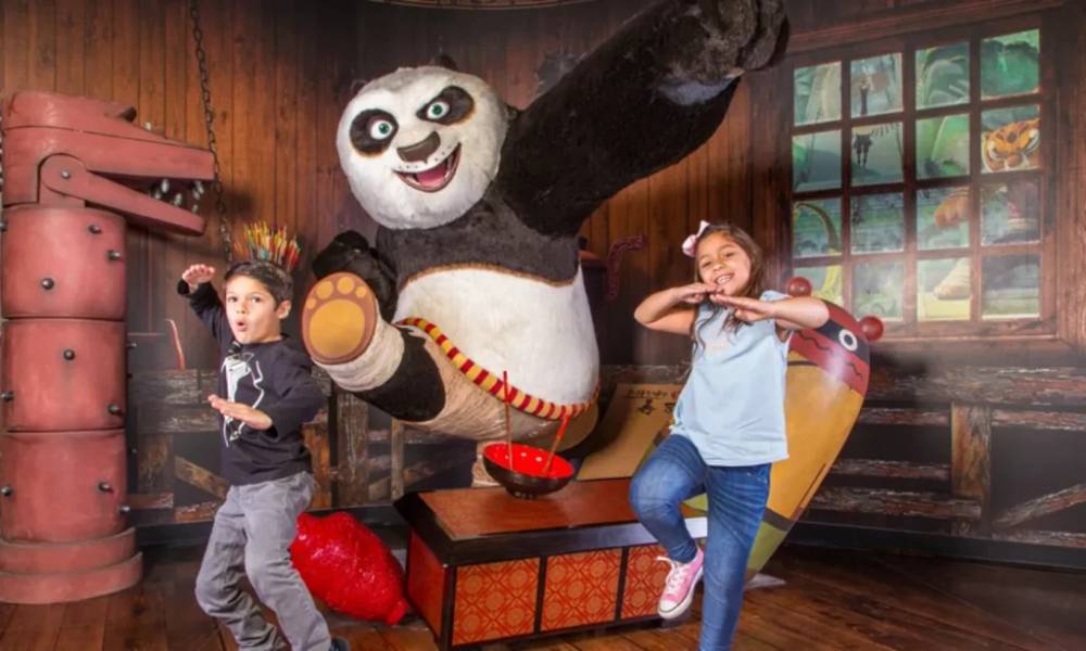 Tượng sáp gấu Panda tại Madame Tussauds Orlando