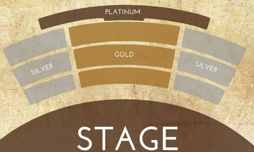 Sơ đồ sân khấu show Tinh Hoa Bắc Bộ
