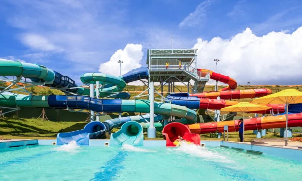 Đường trượt thú vị tại Wonderland Water Park Phan Thiết