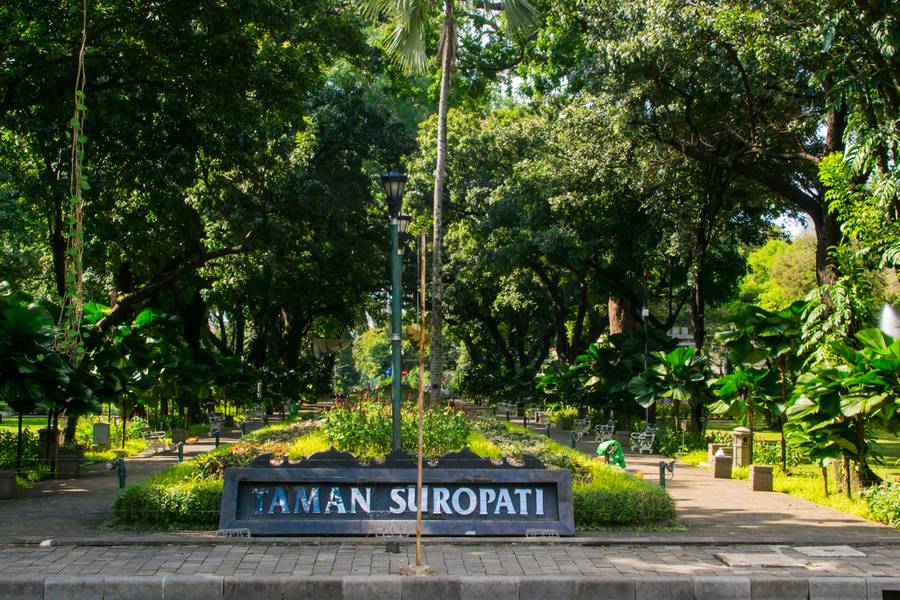 Nikmati Serunya Bersantai di Taman Suropati: Lokasi, Rute, Jam Buka, Harga Tiket
