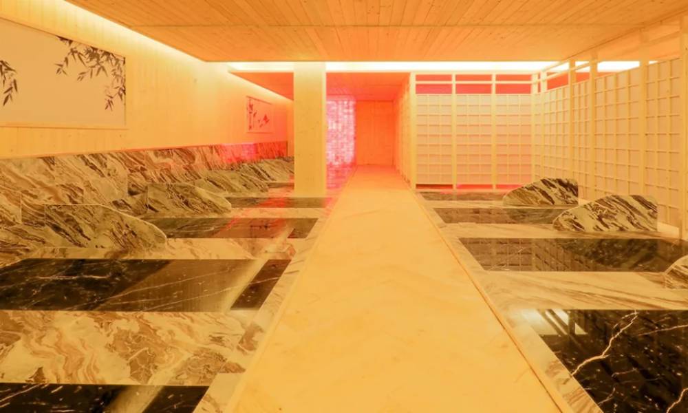 Phòng xông nóng tại Yoko Onsen Quang Hanh