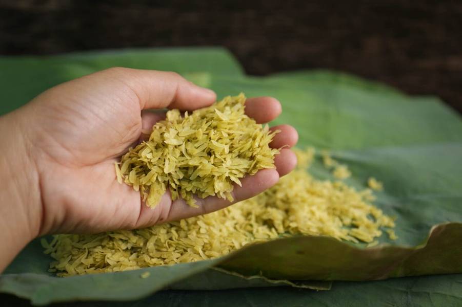 cốm làng Vòng bà Cận