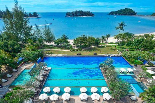 Private Pool in hotel Dana Langkawi