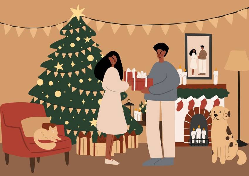 Đón Giáng Sinh cùng người yêu | lời chúc Giáng Sinh