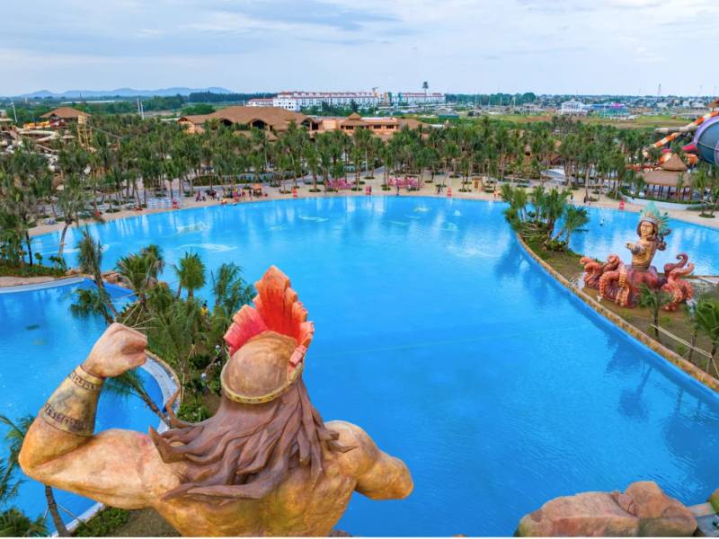 Công viên nước Sun World Sầm Sơn với nhiều trò chơi thú vị | Giao thừa