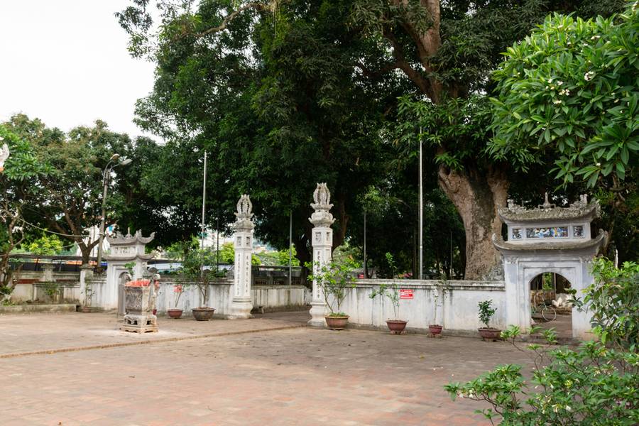 kiến trúc chùa Láng