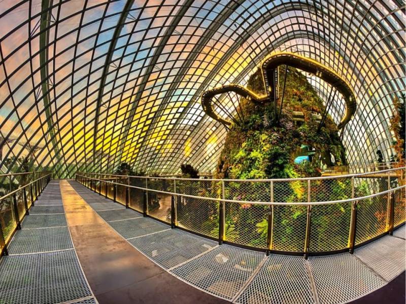 Gardens by the bay wisata ikonik Singapura