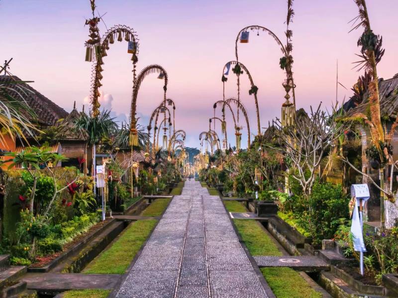 Wisata halal di Bali Desa Penglipuran