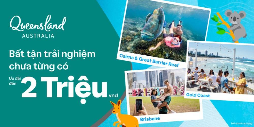 du lịch Queensland | du lịch Úc | mã giảm giá Traveloka