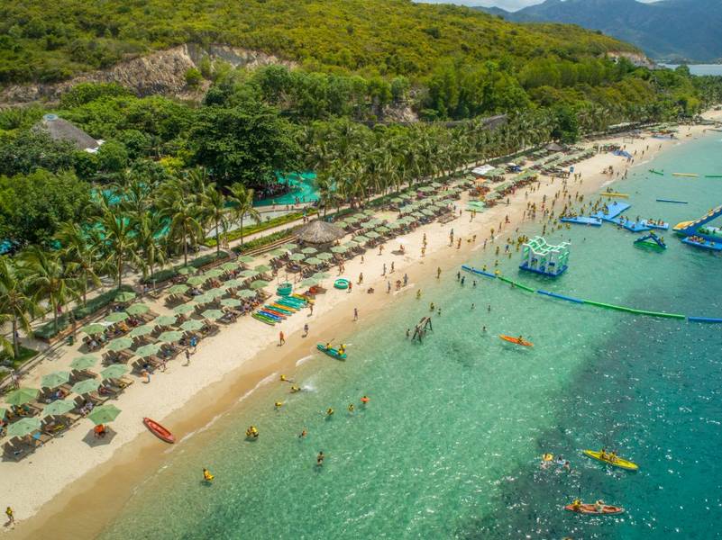 Hòn Tằm là một trong những đảo được khai thác du lịch mạnh mẽ tại Nha Trang | Bản đồ du lịch Nha Trang