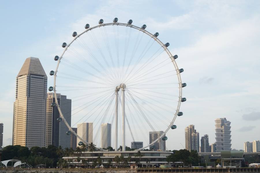 Vòng quay khổng lồ tại Singapore | Đi SIngapore mua gì