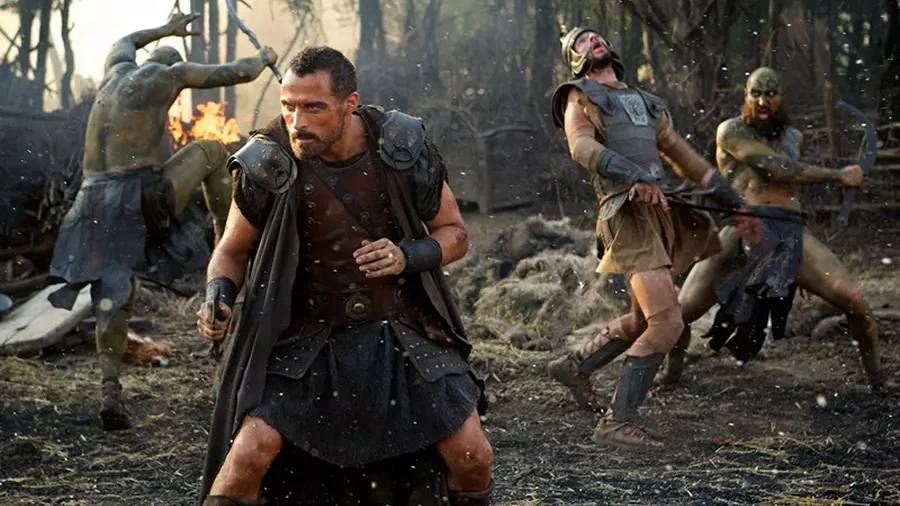 Phân cảnh chiến đấu kịch tính trong phim Hercules 