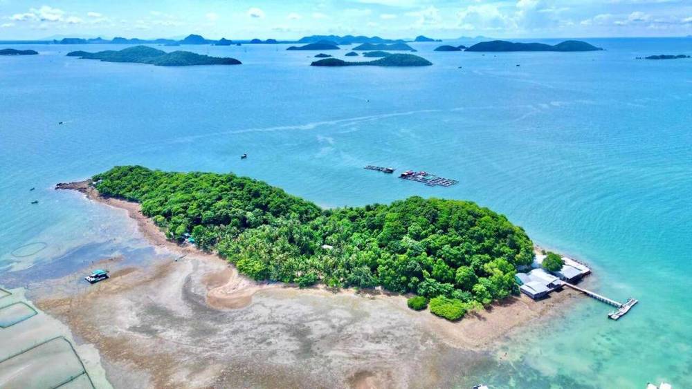 Quần đảo Bà Lụa được thiên nhiên cho khung cảnh hữu tình và lãng mạn