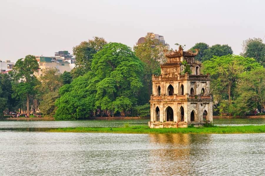 Tháp Rùa Hà Nội | 30/4 nên đi đâu quanh Hà Nội