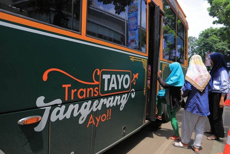 Rute Bus Tayo Tangerang